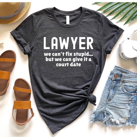 Funny Judge Shirt, Gift for Attorney, Lawyer Shirt - With over 39,000 sales and more than 5,000 reviews, we have experience in providing a t-shirt you will love. Our shirt options feel soft and comfortable made from cotton (heather colors also contain polyester). - Soft t-shirts with quality shirt print - Fast customer service - We are here to help answer any questions! - Many different color and size options SIZING INFO Our unisex tees have a regular t-shirt fit. Width and length measurements f English Teacher Tshirts Funny, Funny English Teacher Shirts, English Teacher Tshirt, Gifts For Law Students, English Teacher Shirt, Writer Shirts, Grammar English, Author Gifts, Ela Classroom