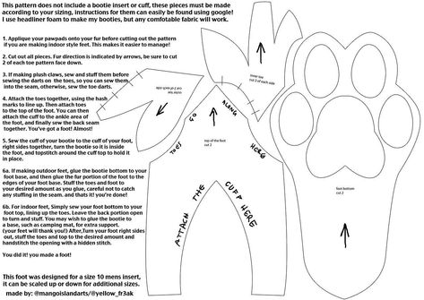 Leg Template, Fursuit Ideas, Fursuit Paws, Paw Drawing, Fursuit Tutorial, Fur Real Friends, Fursuit Head, Instruções Origami, Cosplay Kawaii