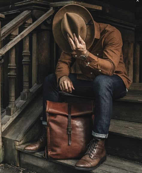 Rugged Masculine Style, Men’s Rugged Summer Style, Men’s Rustic Fashion, Mens Fashion Lumberjack Casual, Cowboy Outfit Ideas, Modern Western Men’s Fashion, Outdoorsmen Style, Mens Outdoor Fashion, Cowboy Outfit