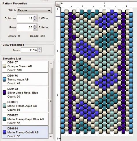 Seed Bead Tutorials, Bracelet Miyuki, Beading Patterns Free, Seed Bead Patterns, Bead Weaving Patterns, Bead Loom Bracelets, Seed Bead Tutorial, Beadwork Patterns, Bead Loom Patterns