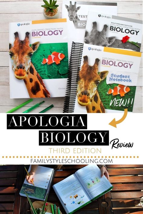 Apologia Physical Science, Apologia Biology, Biology Experiments, High School Curriculum, Biology Labs, Student Notebooks, Homeschool High School, Science Biology, Homeschool Science