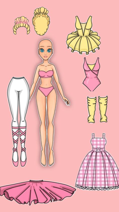 Kate Made, Paper Dolls Clothing, Paper Dolls Diy, Paper Doll House, Pola Kartu, Easy Paper Crafts Diy, Paper Dolls Book, Paper Dolls Printable, Barbie Furniture