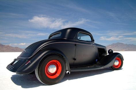 FORD COUPE, BONNEVILLE Unusual Vehicles, Rat Rod Pickup, Salt Flat, Vintage Hot Rod, Classic Hot Rod, Rat Rods Truck, Cars 3, Ford Classic Cars, Pt Cruiser