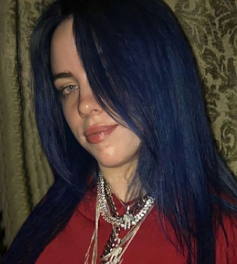 Billie Eilish Dark Blue Hair, Billie With Blue Hair, Blue Haired Billie Eilish, Blue Haired Billie, Billie Blue Hair, Blue Hair Billie Eilish, Blue Hair Billie, Billie Eilish Blue Hair, Billie Eilish Hair