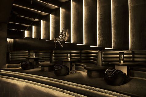 Hyde Miami | Gulla Jonsdottir Cinema Lounge, Restaurant Bar Design, Bar Design Awards, Lounge Club, Nightclub Design, Lounge Bar, Restaurant Lounge, Conference Design, Bar Interior