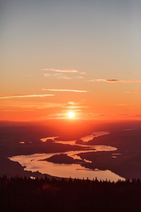 Larch Mountain, Oregon Oregon Sunset, Sunset Rose, River Photography, Landscape Scenery, My Summer, Sea And Ocean, Nature Landscape, Beautiful Sky, Oh The Places Youll Go