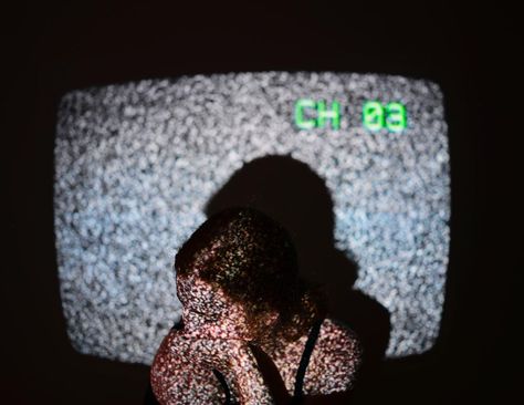 MaryJo Ericson on Instagram: “Self portrait from sometime last year • • • • • • #selfportrait #portraitphotographer #portrait #creativeportrait #projectorphotoshoot…” Self portrait, projector photo ideas, vintage, 90s grunge, television, tv, static tv, #retro #vintage Static Tv Photoshoot, Projector Portrait Photography, Photos With Projector, Projector Visuals, Grunge Photo Ideas, Projector Art, Projector Ideas, Projector Photoshoot, Project Runaway