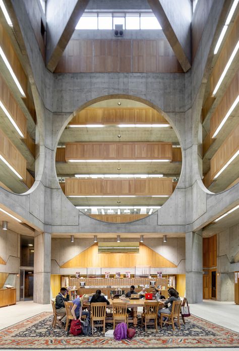 Exeter Library - Louis Kahn – CAD Design | Free CAD Blocks,Drawings,Details Exeter Library, Therme Vals, Chinese Architecture Design, Le Corbusier Architecture, Louis Kahn, Richard Meier, Neoclassical Interior, Toyo Ito, Modern Architecture Design