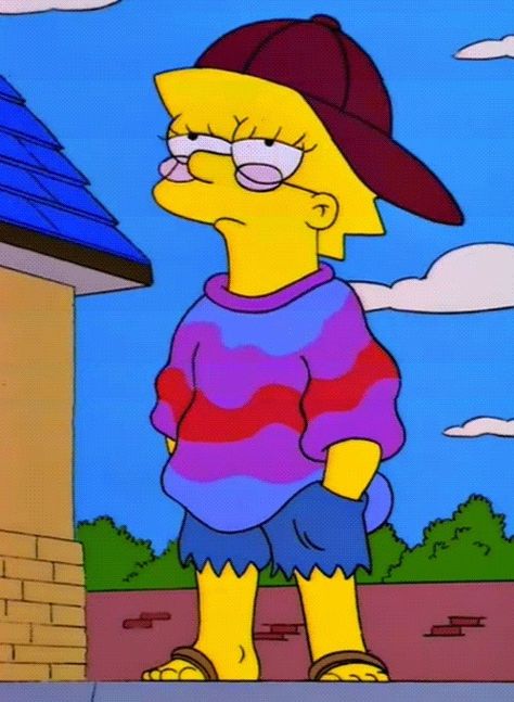 Lisa Hippie Simpsons Drawings, Simpsons Art, The Simpson, Cartoon Profile Pictures, Cartoon Memes, Trippy Art, The Simpsons, Lisa Simpson, Cartoon Wallpaper