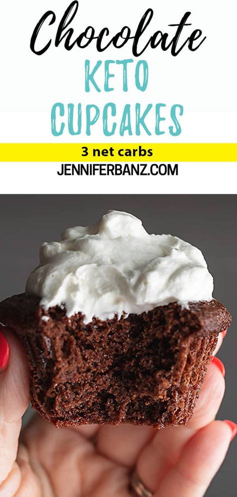 Low Carb Chocolate Cupcakes, Low Carb Cupcakes Easy, Keto Cupcakes Easy, Keto Cupcake Recipes, Keto Buttercream Frosting, Keto Chocolate Cupcakes, Construction Cupcakes, Low Carb Cupcakes, Healthy Low Fat Recipes