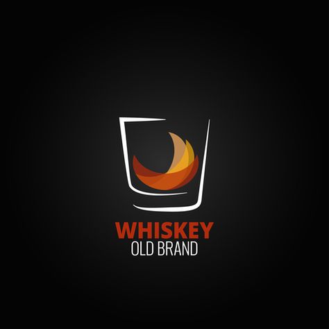 Whiskey Logo Design, Whisky Logo, Whiskey Logo, Wine Tattoo, Party Like Its 1999, Vector Food, Whiskey Drinks, Photo Images, Emblem Logo