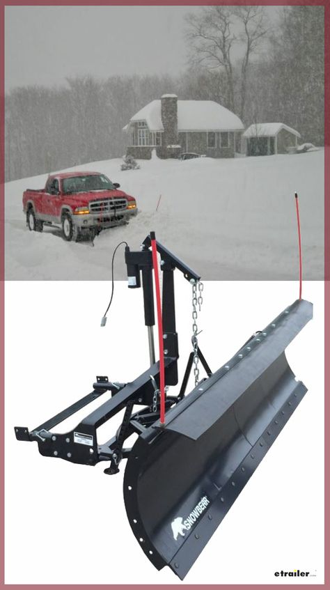 Snow Plow Truck, Snow Blades, Plow Truck, Tractor Attachments, Electric Winch, Snow Gear, Truck Ideas, Snowboarding Gear, Snow Removal