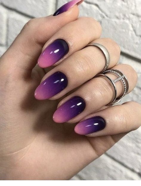 Ballerina Acrylic Nails, Almond Press On Nails, Shop Press, Unghie Sfumate, French Tip Acrylic Nails, Ombre Nail Designs, Nails Polish, Oval Nails, Fancy Nails