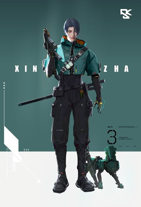 Sci Fi Streetwear, Vibrant Character Design, Marksman Character Design, Cyberpunk Character Concept Art, Sci Fi Engineer Character, Cyberpunk Agent, Cyberpunk Gunslinger, Futuristic Detective, Cyberpunk Cop