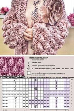 Modern Crochet Blanket, Womens Knitting Patterns, Knitting Stitches Tutorial, Crochet Stitches For Blankets, Knitting Paterns, Bobble Stitch, Knit Stitch Patterns, Bag Crochet, Sweater Knitting Patterns