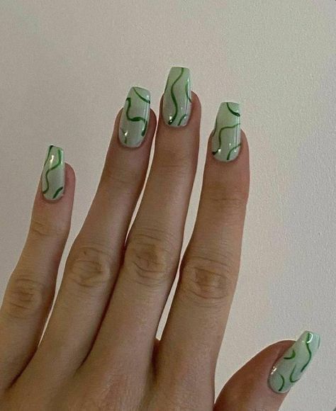 Green Acrylic Nails, Prom Nails, Fire Nails, Dream Nails, Funky Nails, Pretty Acrylic Nails, Short Acrylic Nails, Best Acrylic Nails, Long Acrylic Nails