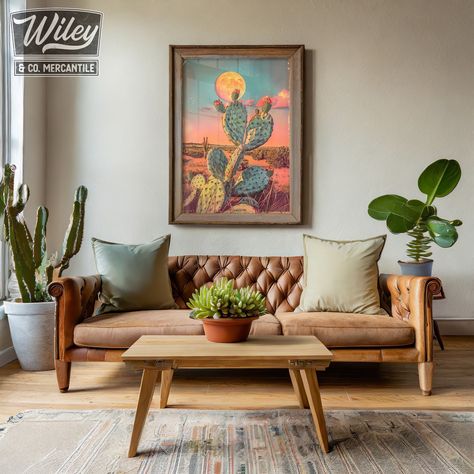 Southwest inspired living room