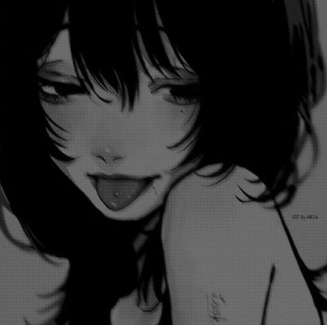 Gothic Anime, Cute Anime Profile Pictures, Anime Monochrome, Anime Profile, Cartoon Profile Pics, Cute Profile Pictures, Art Anime, Dark Anime, Cute Anime Pics