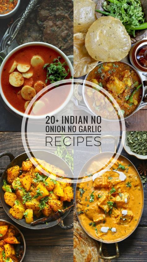 Recipes Without Onion And Garlic, No Onion No Garlic Recipes, No Garlic Recipes, Lunch Recipes Indian, Indian Dinner Recipes, Jain Recipes, Vegan Indian Recipes, Indian Dinner, Healthy Indian Recipes