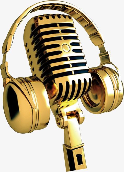 Golden Microphone, Microphone Clipart, Microphone Png, Gold Microphone, Microphone Images, Microphone Logo, Golden Decoration, Headphones Art, Money Wallpaper Iphone