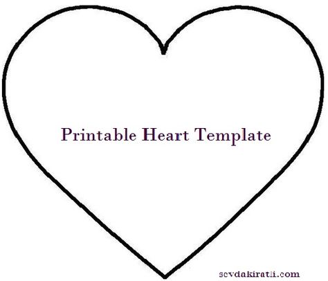 Printable Heart Templates Small Heart Template Free Printable, Heart Patterns Printable, Heart Box Template, Printable Hearts, Heart Shapes Template, Printable Heart Template, Graduation Images, Yellowstone Series, Outline Template