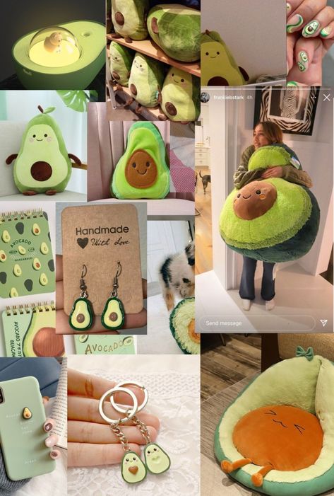 Avocado Room Decor, Avocado Bedroom, Avocado Decorations, Cute Avocado Wallpaper, Avocado Things, Avocado Wallpaper, Avocado Gifts, Avocado Cartoon, Avocados From Mexico