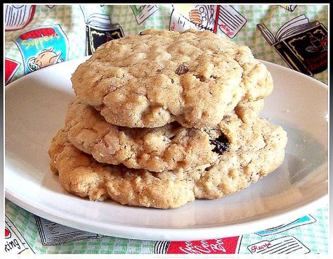 Olla-Podrida: July 2011 Margarine Cookies, Margarine Recipes, Apple Biscuits, Oatmeal Cookie Recipe, Strawberry Jam Recipe, Apple Cookies, Pickle Butter, Cinnamon Recipes, Oatmeal Cookie