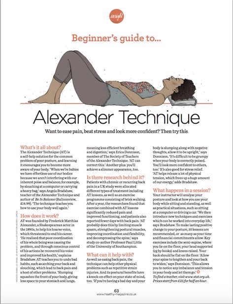 Alexander Method, Ataxia Exercises, Alexander Technique Exercises, Pain In Back, Alexander Technique, Posture Exercises, Tech Startup, Finance Business, Wellness Business