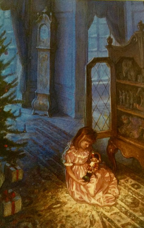 Scott Gustafson, Vintage Inspired Christmas Tree, Dark Christmas, Illustration Noel, Old Christmas, The Nutcracker, Up Book, Christmas Drawing, Christmas Scenes