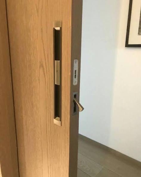 Hidden Handle, Partition Designs, Screen Partition, Sliding Door Handle, Interior Detailing, Interior Hardware, Sliding Door Handles, Door Detail, Room Partition Designs