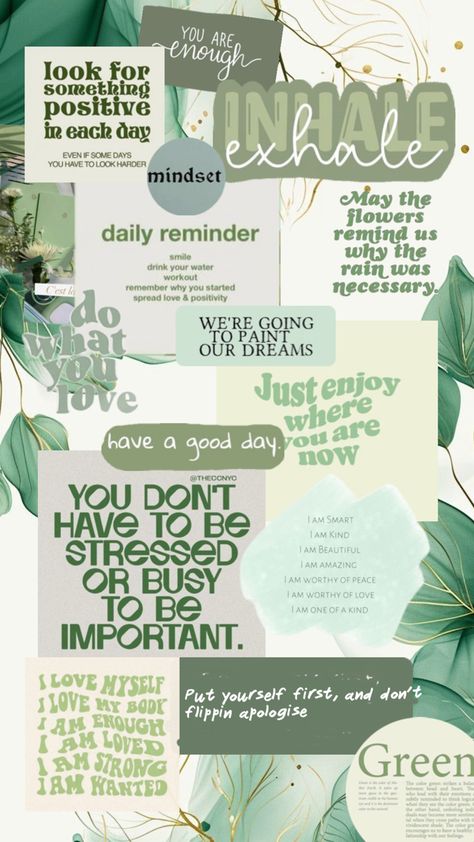 Mint Green Lockscreen, Green Inspirational Quotes, Inspirational Quotes Wallpaper, Athletic Wallpaper, Iphone Wallpaper Inspirational, Mint Green Aesthetic, Green School, Inspirational Quotes Wallpapers, Quotes Wallpapers