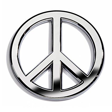 Chrome Peace Sign Car Emblem by Revolution Car Badges Chrome Cars, Sign Logo, Car Badges, Hippie Peace, Car Emblem, Chrome Metal, Pressure Washing, Premium Cars, Metal Finishes