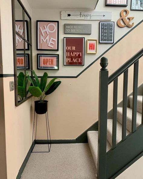 30 Staircase Wall Ideas You Never Thought to Try Staircase Wall Decor Simple, Simple Staircase Wall Decor, Up The Stairs Wall Decor, Landing Decor Upstairs, Up The Stairs Wall Decor Ideas, Staircase Wall Ideas, Decorate Staircase Wall, Staircase Wall Decor Ideas, Stairs Wall Decor Ideas