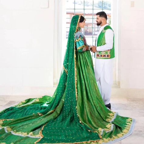 Afghan Wedding Dress, Afghanistan Photography, Afghan Songs, Afghani Dress, Afghani Clothes, Afghan Dress, Afghan Wedding, Nikkah Dress, Afghan Girl