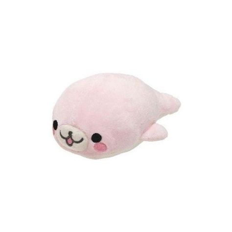 kawaii San-X plush toy pale pink Mamegoma seal: Amazon.co.uk: Toys &... ($13) ❤ liked on Polyvore featuring plushies, fillers, stuffed animals, toys and pink Animals Toys, Kawaii Animals, Bunny Plush, Beanie Babies, Cute Plush, Toy Boxes, Plush Dolls, Cute Icons, Pale Pink