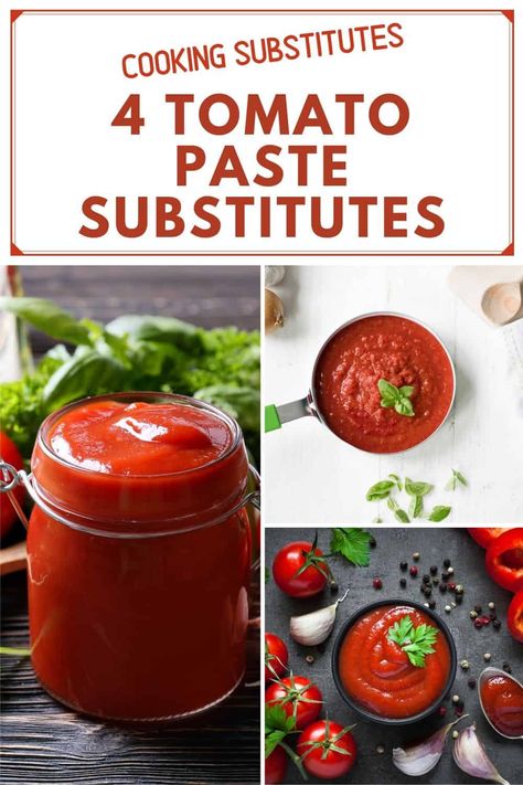 Instead of tomato paste. It is so annoying when you are home cooking and you suddenly realize that you are missing an ingredient. If this happened to you and you find yourself out of tomato paste and looking for a substitute we have you covered. Substitute For Tomato Paste, Recipe Using Tomatoes, Homemade Tomato Paste, Beef And Potato Stew, Classic Beef Stew, Cooking Substitutions, Easy Tomato Sauce, Slow Cooker Beef Stew, Stewed Tomatoes