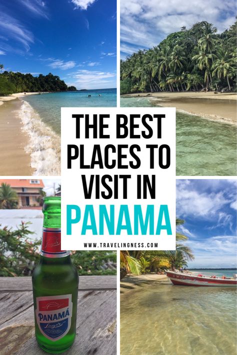 Planning to travel to Panama and want to know the best places to visit and things to do? Panama in Central America has Panama City, the Panama Canal, Bocas Del Toro, San Blas islands and plenty of gorgeous beaches! Explore this guide for the best of Panama, what to see and where to go! #Panama #panamatravel #panamacanal #centralamericatravel Puerto Natales, Panama Travel, Panama City Beach Florida, Central America Travel, Panama Canal, San Blas, Caribbean Travel, Destination Voyage, South America Travel