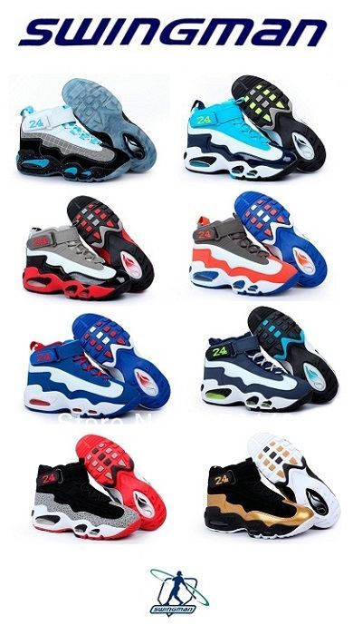 Ken Griffey Jr Shoes, Bo Jackson Sneakers, Griffey Shoes, Nike Shox Shoes, Nike Shoes Blue, Ken Griffey Jr, Nike Shoes Air Force, Black Basketball Shoes, Casual Shoes Outfit