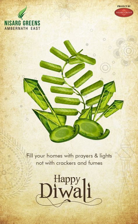 Nisarg Greens wishes you all a very Happy Diwali http://www.nisarggroup.com/greens/ #Diwali2016 #Festival #Occasion #Celebration Green Diwali Poster Creative, Go Green Diwali Posters, Diwali Poster Making, Eco Friendly Diwali Posters, Diwali Poster Drawing, Cake With Fireworks, Green Diwali Poster, Emoticon Meaning, Diy Diwali Cards