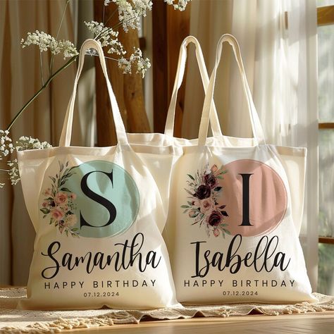 Bridesmaid Tote Bags, Bridesmaid Bags, Bridesmaid Proposal Gifts, Bachelorette Party Favors, Proposal Gifts, Bridesmaid Proposal, Cotton Totes, Baby Showers, Bachelorette Party