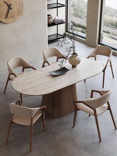 Luxury Dining Tables Wood, Organic Modern Round Dining Table, Organic Modern Luxury, Modern Organic Dining Table, Dining Table Shapes, Organic Minimalist Home, Organic Dining Table, Organic Modern Dining Table, Dining Table Decor Modern