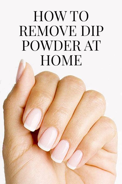 Learn how to easily remove a dip powder manicure in the comfort of your own home. Follow this easy tutorial and you'll be a pro in no time! Check out other tutorials & nail inspo in our Ultimate DIY Mani Guide! #GoBeyondTheBottle #beyondpolish #DIY #DIYnails #DIYmanicure #DIYdippowder #dippowder #dippowdernails #dippowderremoval #manicure #UltimateDIYNailGuide #tutorial American Manicure Dip Powder, Dip Nails At Home, Remove Acrylic Nails, Dip Manicure, Acrylic Nails At Home, Dip Nail, Powder Manicure, Gel Nails At Home, Dip Nails