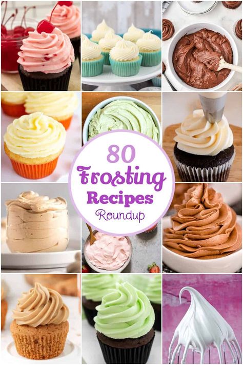 Are you looking for the ultimate Frostings Recipes Roundup? Look no further! Here you will find homemade frosting recipes, easy to follow tutorials on how to make frosting, DIY cake frosting recipes, cupcake topping recipes, butter frosting recipes and more. All of these recipes are guaranteed to make your cakes, cupcakes and other baked treats truly special and delicious! Keep reading to find out more and to get started on your baking journey. Best Homemade Frosting, Easter Brunch Dessert, Frosting Flavors, Best Frosting Recipe, Homemade Frosting Recipes, The Best Dessert Recipes, Dessert Cravings, Strawberry Cream Cheese Frosting, Chocolate Ganache Frosting