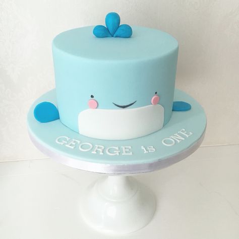 Whale Birthday Cake Whale Birthday Cake, Whale Birthday Parties, Whale Cakes, Boys First Birthday Cake, Lego Birthday Cake, Whale Birthday, Novelty Birthday Cakes, Amazing Cake, Childrens Birthday Cakes