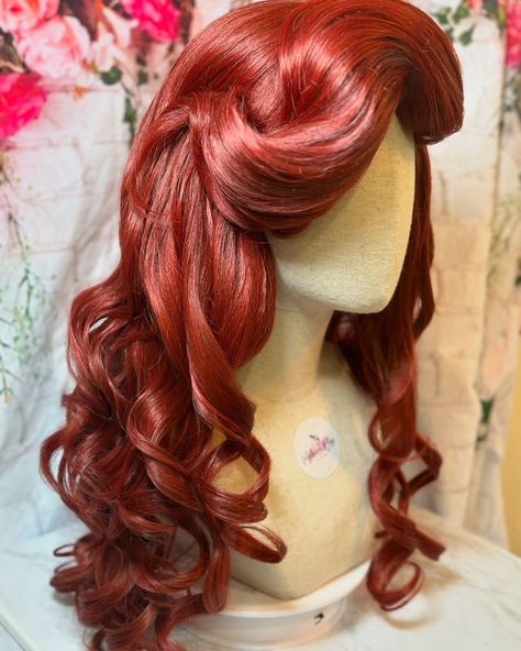 Mermaid Wigs, Ariel Wig, Mermaid Wig, Mermaid Ideas, Princess Parties, Inspo Board, Princess Party, The Little Mermaid, Ariel