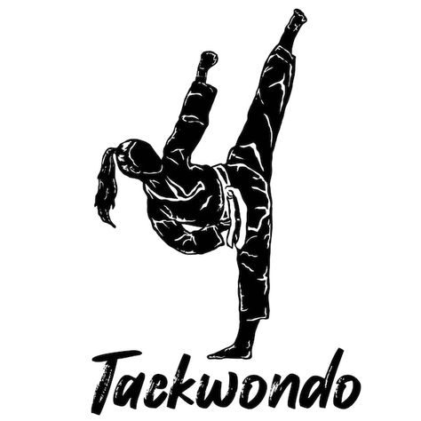 Taekwondo, Iconic Characters, Vector Logo, Graphic Resources, ? Logo