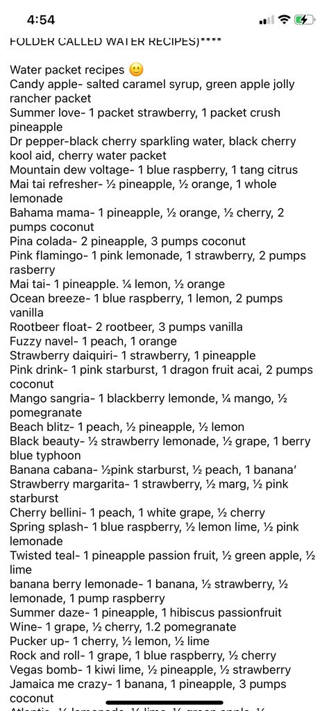 True Lemon Drink Recipes, Drink Mix Organization, Dirty Water Recipes, Fancy Water Recipes, Water Mixes Recipes, Water Tock Recipes, Powdered Drink Mix Recipes, Water Drink Mix Combinations, Water Flavor Ideas