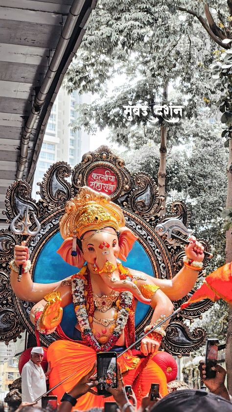 Mumbai Ganesh Darshan 2023🙏🏻❤️ Mumbai, Quick Saves