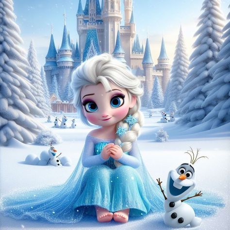 Frozen Pictures Disney, Frozen Wallpaper Hd, Elsa Frozen Pictures, Elsa Wallpaper, Elsa Baby, Disney Characters As Humans, Frozen Background, Elsa Pictures, Frozen Wallpaper