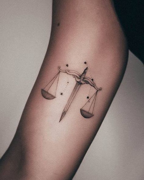 Libra Tattoos For Women, Best Libra Tattoos, Libra Tattoos, Female Warrior Tattoo, Body Aesthetic, Libra Tattoo, Flower Wrist Tattoos, Gemini And Aquarius, Astrological Symbols